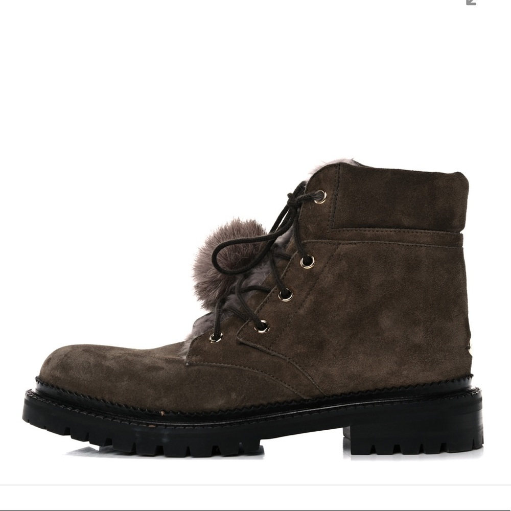 JIMMY CHOO ALBA FLAT ANKLE BOOT